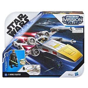 NEW! Star Wars Mission Fleet Stellar Class Luke Skywalker X-Wing Fighter